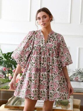 Mille Daisy Dress - Lotus Floral